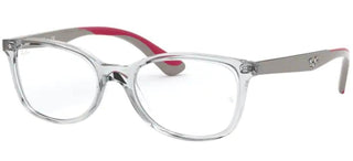 Ray-ban Ry 1586 Children Transparent Squared Eyeglasses