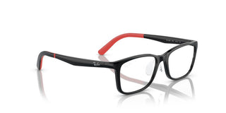 Ray-ban Ry 1626d Children Black Squared Eyeglasses