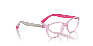 Ray-ban Ry 1632 Unisex Pink Geometric Eyeglasses