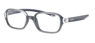 Ray-Ban RY 9074V children Transparent Rectangle Eyeglasses