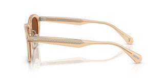 Oliver Peoples R-11 Ov 5593s Unisex Brown Squared Sunglasses