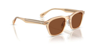 Oliver Peoples R-11 Ov 5593s Unisex Brown Squared Sunglasses