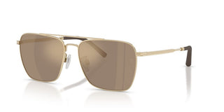 Oliver Peoples R-15 OV 1362S men Gold Rectangle Sunglasses