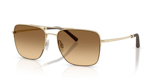 Oliver Peoples R-2 Ov 1343s Men Gold Pilot Sunglasses