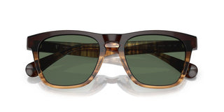 Oliver Peoples R-3 OV 5555SU unisex Brown Squared Sunglasses