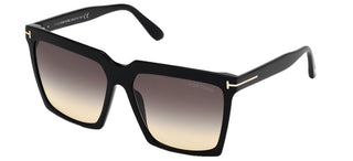 Tom Ford SABRINA-02 FT 0764 women Black Geometric Sunglasses