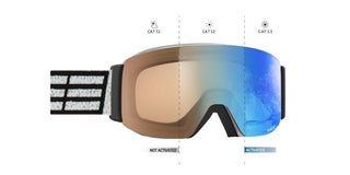 Salice Salice 102 Otg Unisex White Sports Goggle