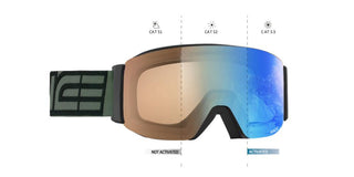 Salice SALICE 102 OTG unisex Green Shield Goggle