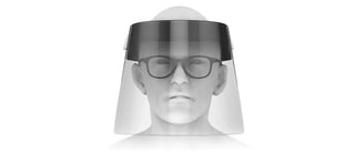 Salice Protection Glasses SALICE VISIERA LUNGA unisex White Shield Sunglasses