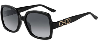 Jimmy Choo SAMMI/G/S women Black Geometric Sunglasses