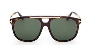 Tom Ford SAM-02 FT1306 unisex Havana Pilot Sunglasses