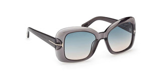 Tom Ford SANDRA-02 FT 1348 women Grey Butterfly Sunglasses