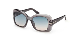 Tom Ford SANDRA-02 FT 1348 women Grey Butterfly Sunglasses