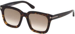 Tom Ford SARI FT 0690 unisex Havana Geometric Sunglasses