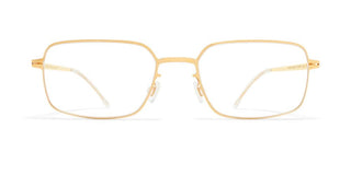 Mykita SAUL unisex Gold Rectangle Eyeglasses
