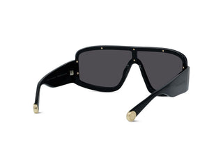 STELLA MCCARTNEY Runway SC40090U women Black Shield Sunglasses