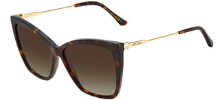 Jimmy Choo SEBA/S unisex Havana Butterfly Sunglasses
