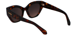 Salvatore Ferragamo SF1107S women Brown Geometric Sunglasses