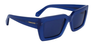 Salvatore Ferragamo Sf1108s Unisex Blue Squared Sunglasses