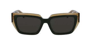 Salvatore Ferragamo SF2002S women Green Squared Sunglasses