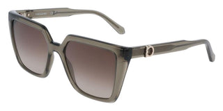 Salvatore Ferragamo Sf2058se Women Green Squared Sunglasses