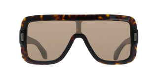 Salvatore Ferragamo Sf2061se Women Havana Shield Sunglasses