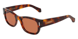 Salvatore Ferragamo Sf2064se Men Havana Rectangle Sunglasses