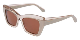 Salvatore Ferragamo Sf2065s Women Transparent Butterfly Sunglasses