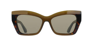 Salvatore Ferragamo Sf2065s Women Green Butterfly Sunglasses