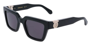 Salvatore Ferragamo Sf2066s Women Black Rectangle Sunglasses