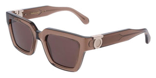 Salvatore Ferragamo Sf2066s Women Transparent Rectangle Sunglasses