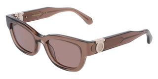 Salvatore Ferragamo Sf2067s Women Brown Rectangle Sunglasses