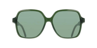 Salvatore Ferragamo Sf2069se Women Green Squared Sunglasses