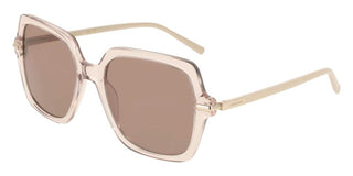 Salvatore Ferragamo Sf2076s Women Transparent Squared Sunglasses