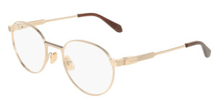 Salvatore Ferragamo Sf2596 Men Gold Round Eyeglasses