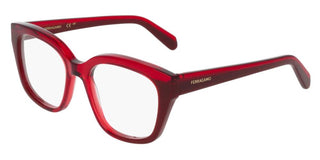 Salvatore Ferragamo Sf3023 Women Red Cat Eye Eyeglasses