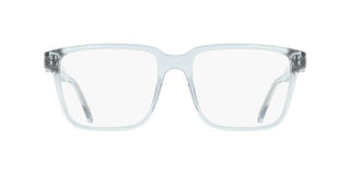 Salvatore Ferragamo Sf3028e Men Transparent Squared Eyeglasses