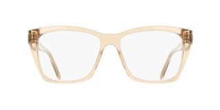 Salvatore Ferragamo Sf3030e Women Transparent Rectangle Eyeglasses