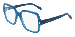 Salvatore Ferragamo Sf3031 Women Blue Squared Eyeglasses