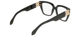 Salvatore Ferragamo Sf3041e Women Black Squared Eyeglasses