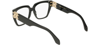 Salvatore Ferragamo Sf3041e Women Black Squared Eyeglasses