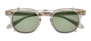 GARRETT LEIGHT SHERWOOD CLIP unisex Silver Eyeglasses