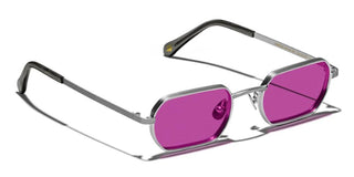 Moscot SHMOOZ SUN unisex Silver Rectangle Sunglasses
