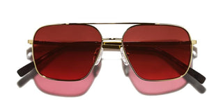 Moscot SHTARKER SUN unisex Gold Pilot Sunglasses