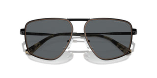 Michael Kors Silverton Mk 1153 Men Black Geometric Sunglasses