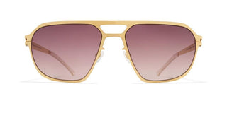 Mykita SINCLAIR unisex Gold Pilot Sunglasses