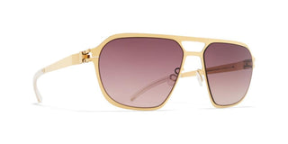 Mykita SINCLAIR unisex Gold Pilot Sunglasses