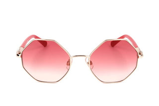 Swarovski Sk0259 Women Rose Gold Geometric Sunglasses