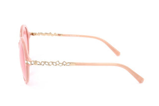 Swarovski Sk0264 Women Pink Round Sunglasses