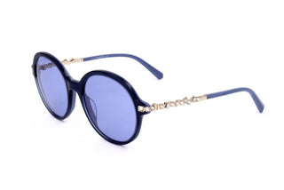 Swarovski Sk0264 Women Blue Round Sunglasses